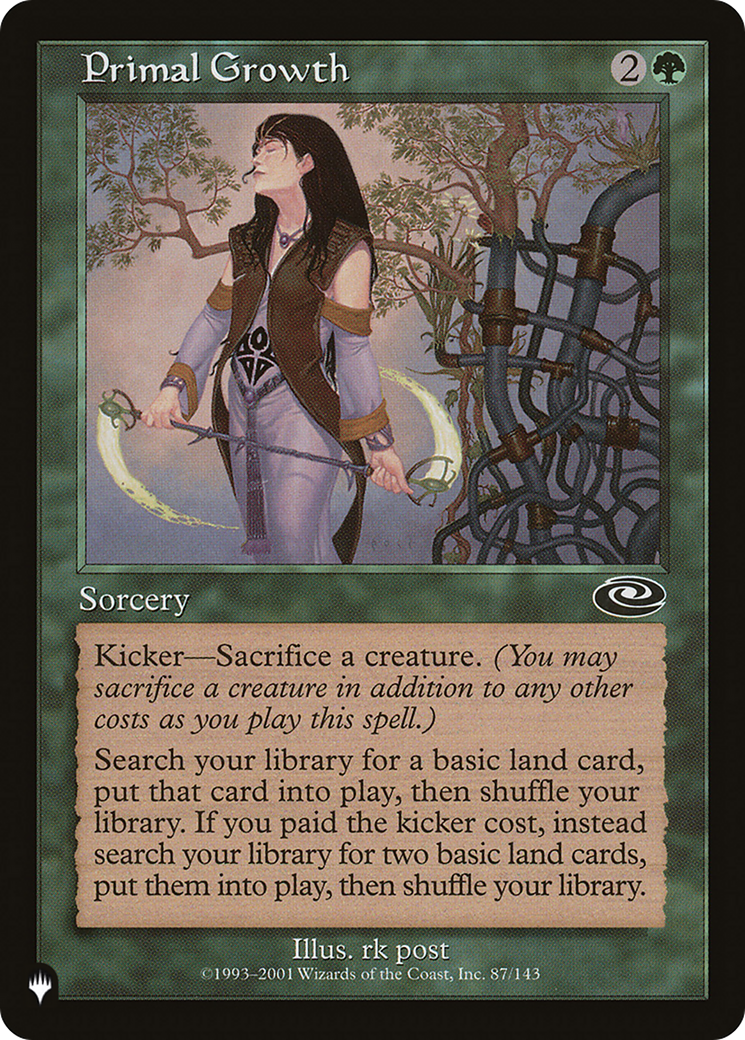 Image of Primal Growth [The List]