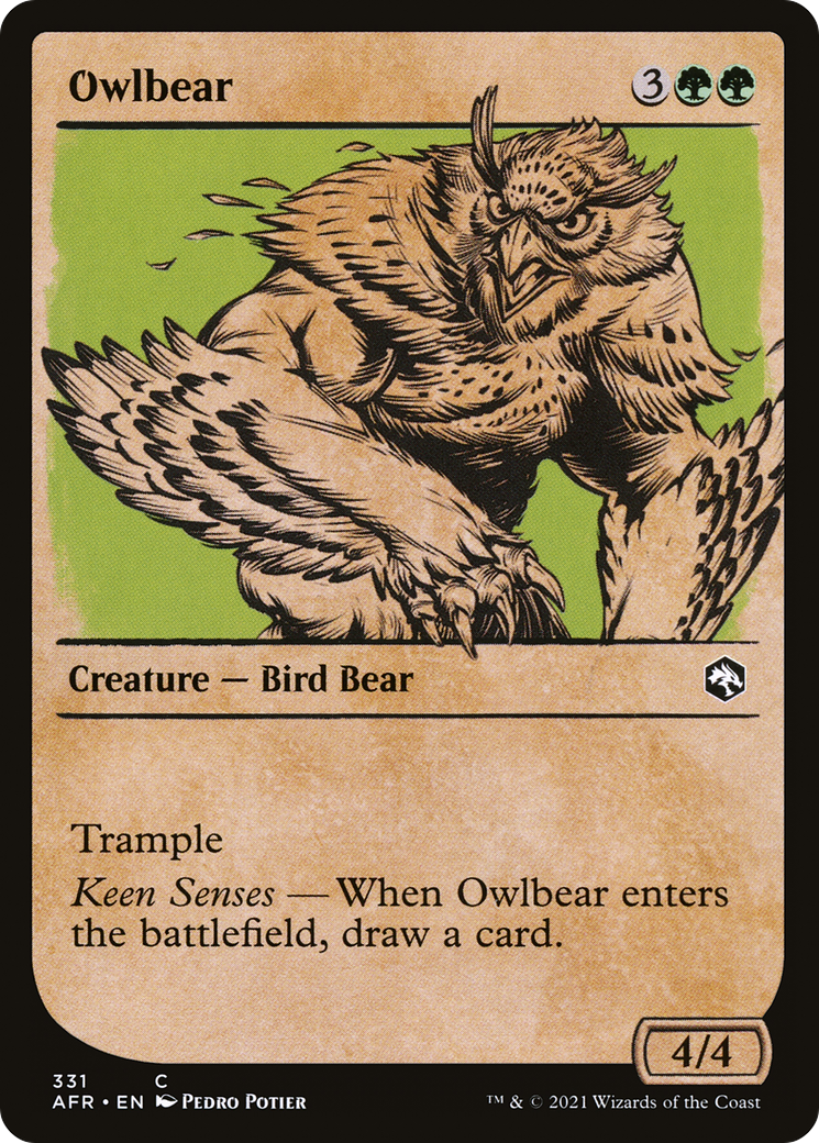 Image of Owlbear (Showcase) [Dungeons & Dragons: Adventures in the Forgotten Realms]