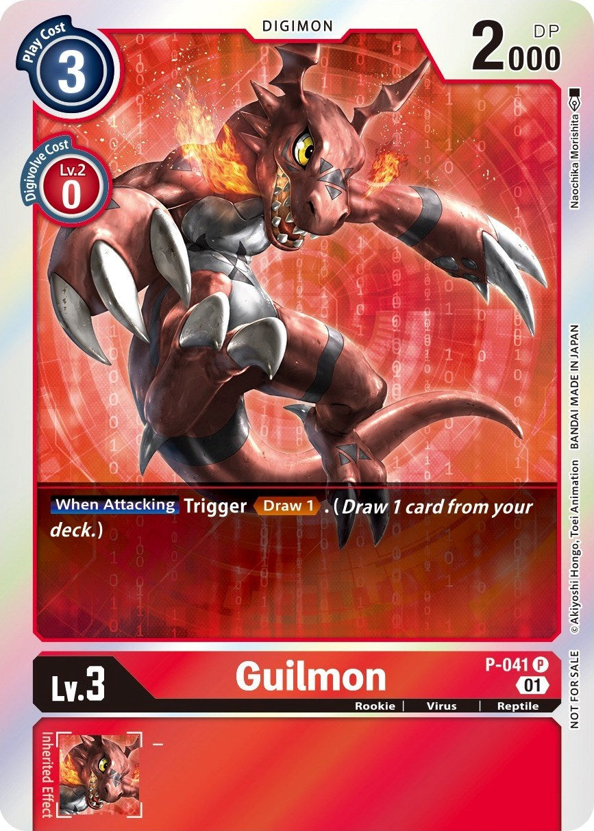 Image of Guilmon [P-041] (Gen Con 2022) [Promotional Cards]