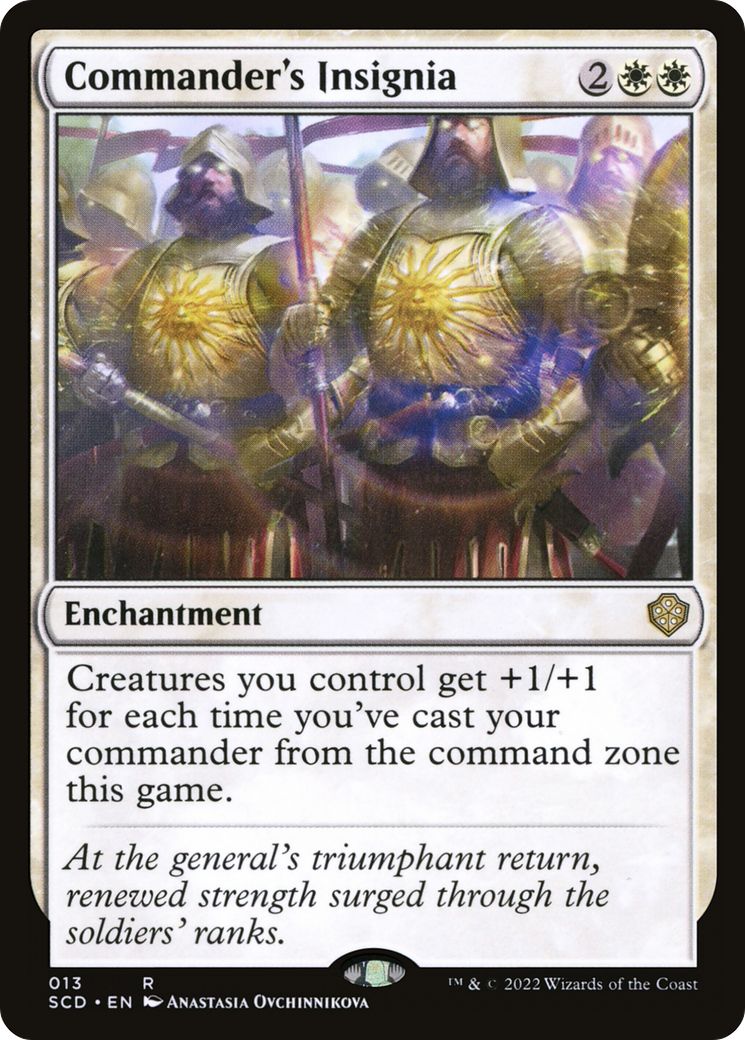 Image of Commander's Insignia [Starter Commander Decks]