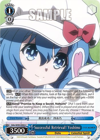 Image of Successful Retrieval! Yoshino [Date A Live Vol.2]