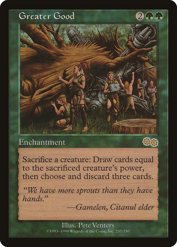 Image of Greater Good [Urza's Saga]