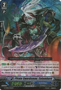 Image of Pirate Swordsman, Colombard (RRR) (G-TD08/006EN) [Vampire Princess of the Nether Hour]