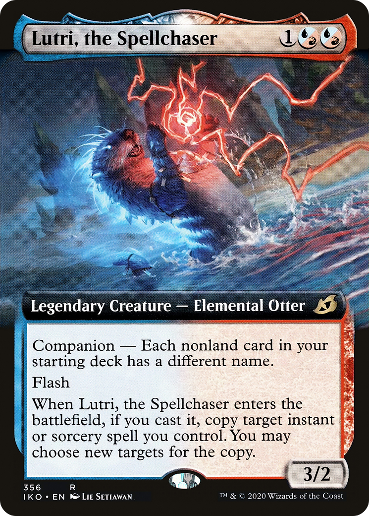 Image of Lutri, the Spellchaser (Extended Art) [Ikoria: Lair of Behemoths]