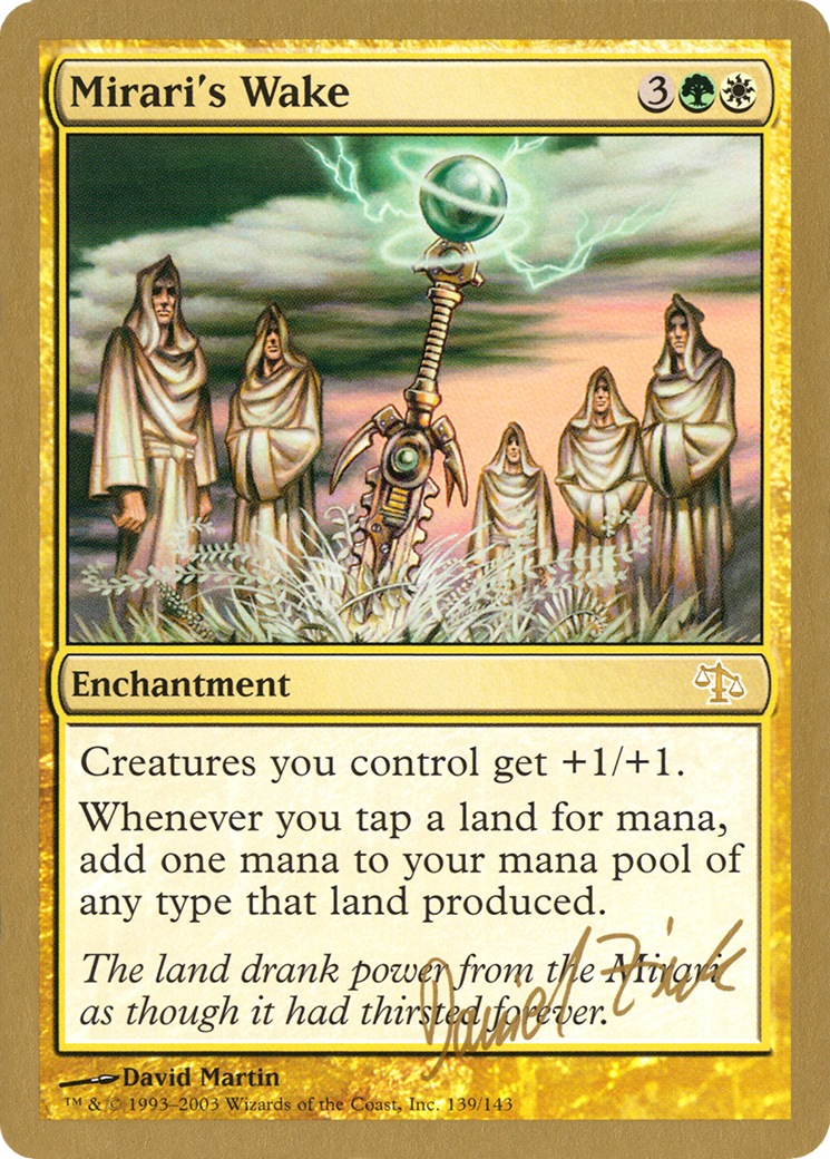 Image of Mirari's Wake (Daniel Zink) [World Championship Decks 2003]