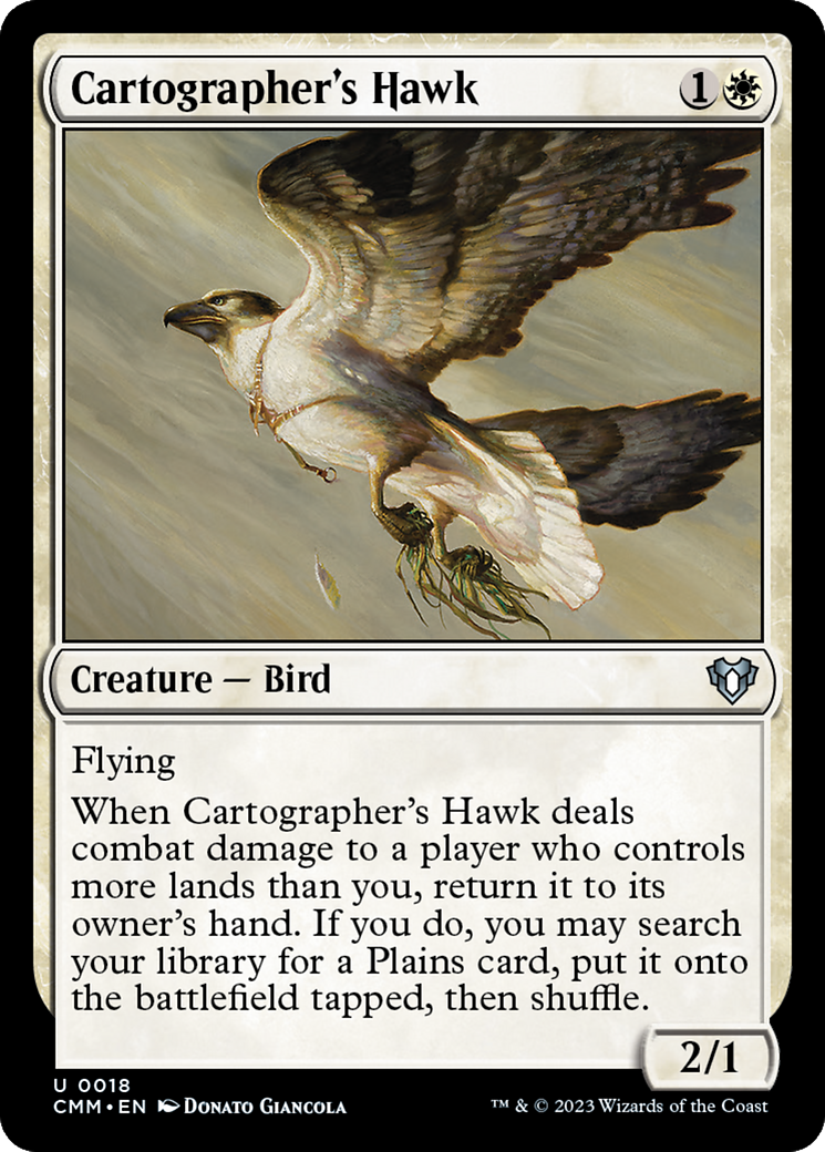 Image of Cartographer's Hawk [Commander Masters]