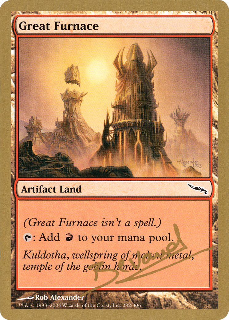Image of Great Furnace (Manuel Bevand) [World Championship Decks 2004]