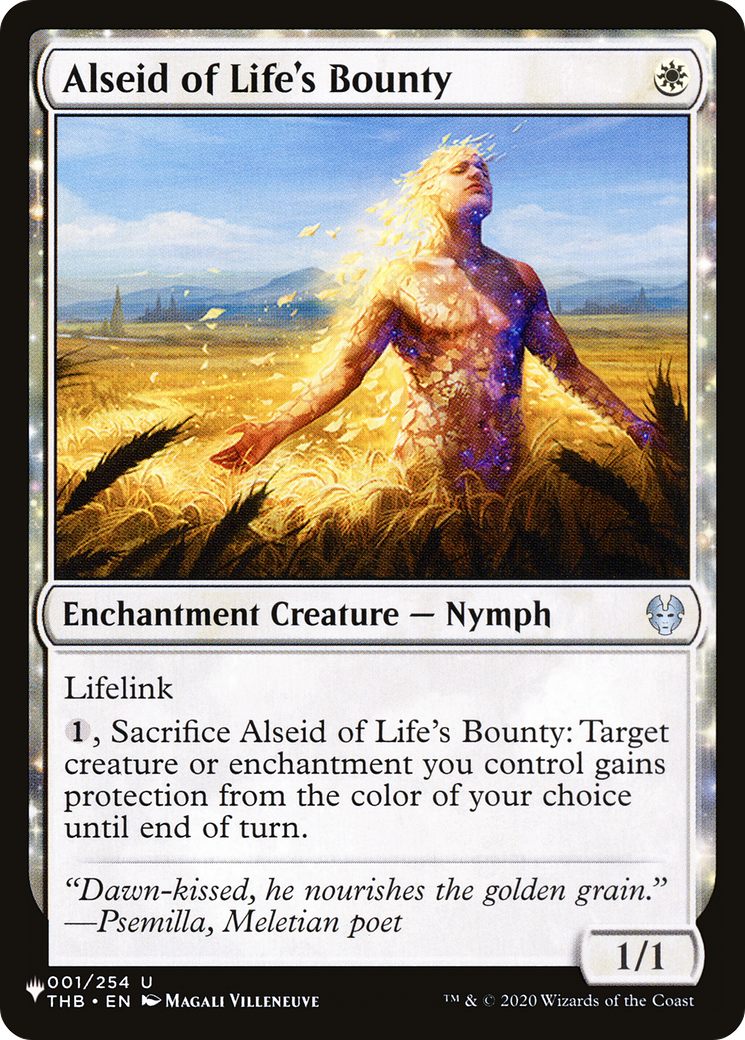 Image of Alseid of Life's Bounty [The List]