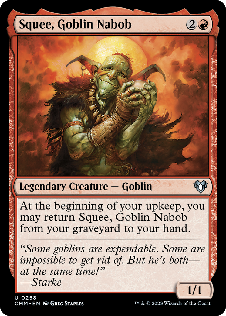Image of Squee, Goblin Nabob [Commander Masters]