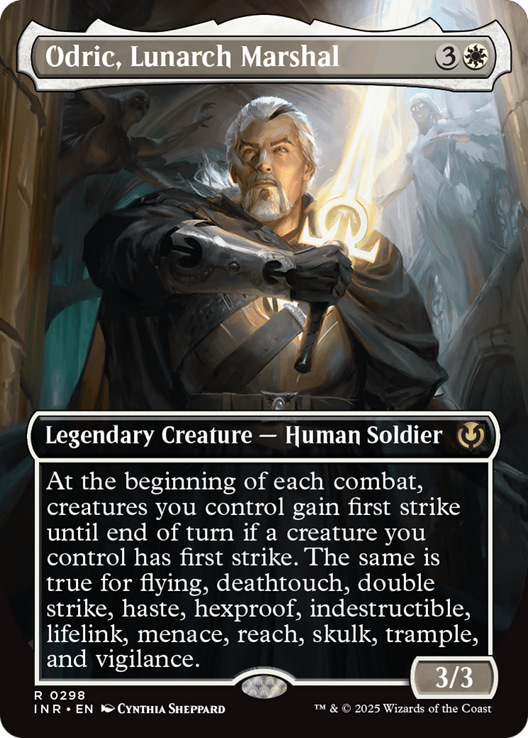 Image of Odric, Lunarch Marshal (Borderless) [Innistrad Remastered]