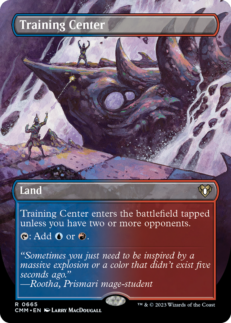Image of Training Center (Borderless Alternate Art) [Commander Masters]