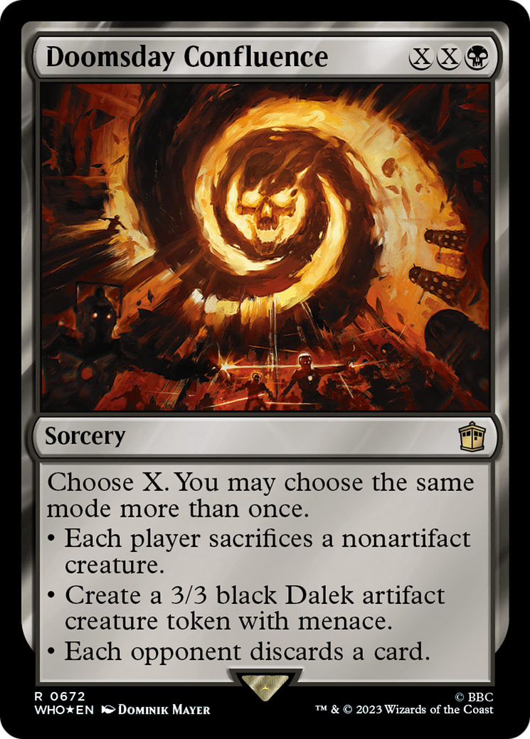Image of Doomsday Confluence (Surge Foil) [Doctor Who]