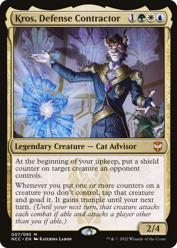 Image of Kros, Defense Contractor [Streets of New Capenna Commander]