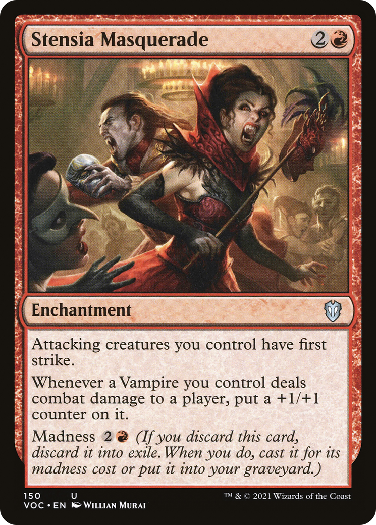 Image of Stensia Masquerade [Innistrad: Crimson Vow Commander]