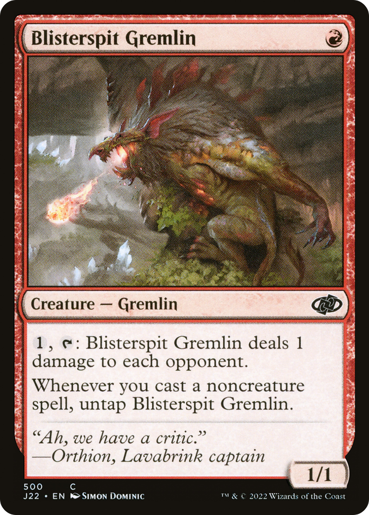 Image of Blisterspit Gremlin [Jumpstart 2022]