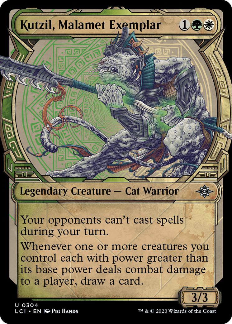 Image of Kutzil, Malamet Exemplar (Showcase) [The Lost Caverns of Ixalan]