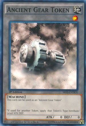 Image of Ancient Gear Token [SR03-ENTKN] Common