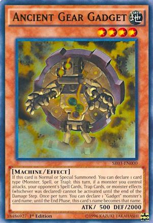 Image of Ancient Gear Gadget [SR03-EN000] Ultra Rare