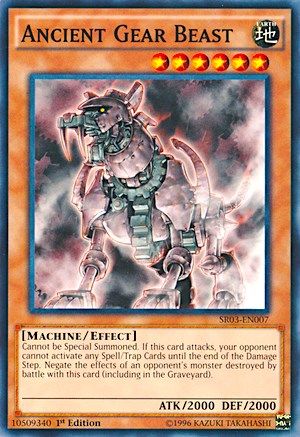 Image of Ancient Gear Beast [SR03-EN007] Common
