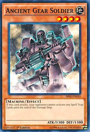 Image of Ancient Gear Soldier [SR03-EN010] Common