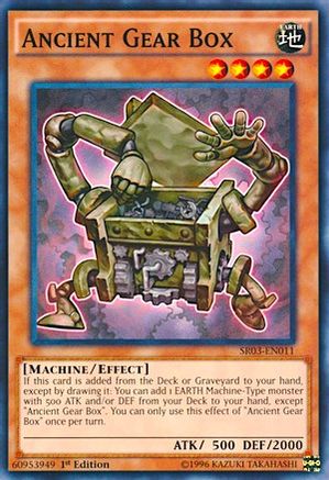 Image of Ancient Gear Box [SR03-EN011] Common
