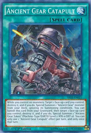 Image of Ancient Gear Catapult [SR03-EN021] Super Rare