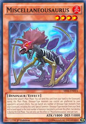 Image of Miscellaneousaurus [SR04-EN014] Common