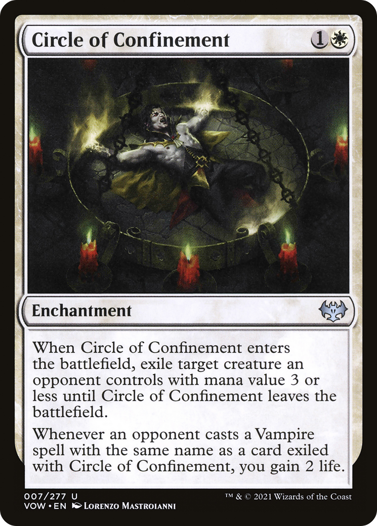 Image of Circle of Confinement [Innistrad: Crimson Vow]