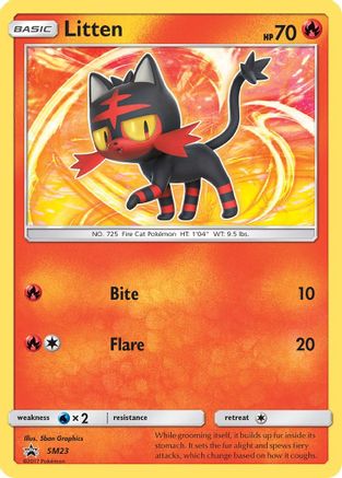 Image of Litten (SM23) [Sun & Moon: Black Star Promos]