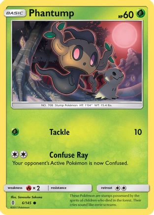 Image of Phantump (6/145) [Sun & Moon: Guardians Rising]