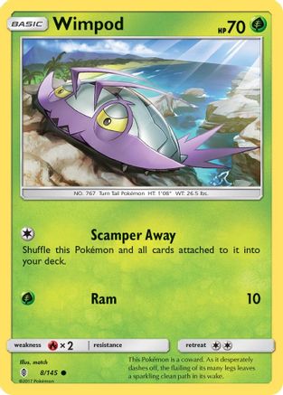Image of Wimpod (8/145) [Sun & Moon: Guardians Rising]