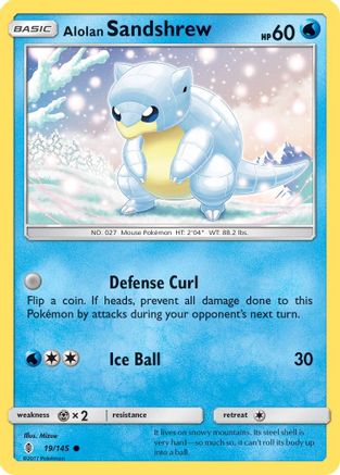 Image of Alolan Sandshrew (19/145) [Sun & Moon: Guardians Rising]
