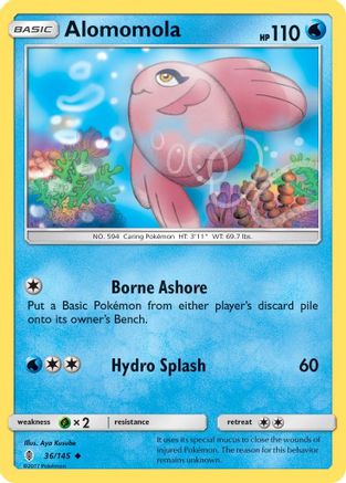 Image of Alomomola (36/145) [Sun & Moon: Guardians Rising]