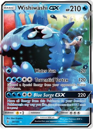 Image of Wishiwashi GX (38/145) [Sun & Moon: Guardians Rising]