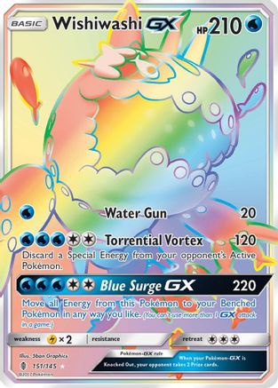 Image of Wishiwashi GX (151/145) [Sun & Moon: Guardians Rising]