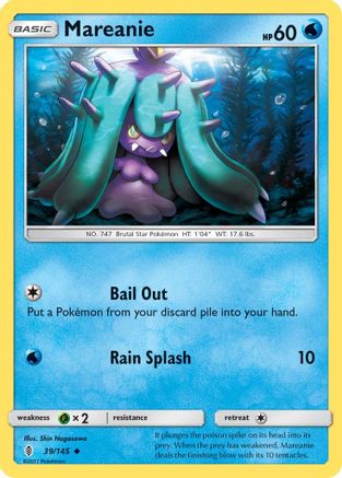 Image of Mareanie (39/145) [Sun & Moon: Guardians Rising]