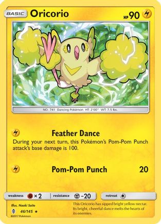 Image of Oricorio (46/145) [Sun & Moon: Guardians Rising]