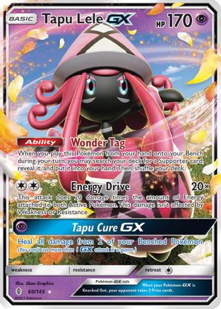 Image of Tapu Lele GX (60/145) [Sun & Moon: Guardians Rising]