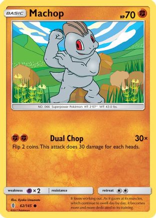 Image of Machop (62/145) [Sun & Moon: Guardians Rising]