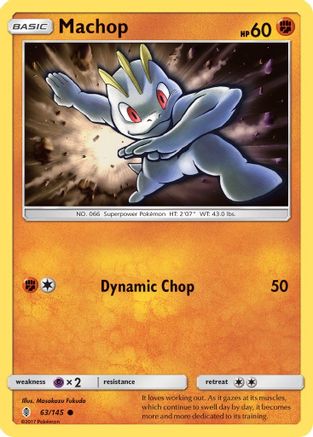 Image of Machop (63/145) [Sun & Moon: Guardians Rising]
