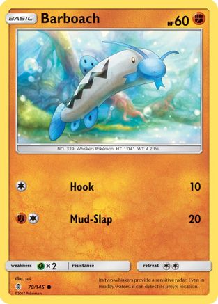 Image of Barboach (70/145) [Sun & Moon: Guardians Rising]