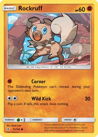 Image of Rockruff (73/145) [Sun & Moon: Guardians Rising]