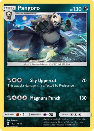 Image of Pangoro (82/145) [Sun & Moon: Guardians Rising]