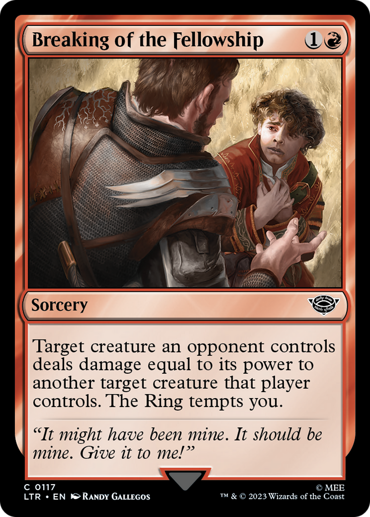 Image of Breaking of the Fellowship [The Lord of the Rings: Tales of Middle-Earth]