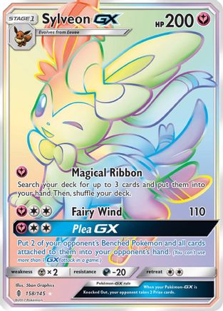 Image of Sylveon GX (158/145) [Sun & Moon: Guardians Rising]