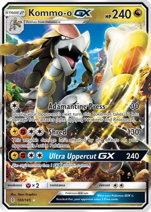 Image of Kommo-o GX (100/145) [Sun & Moon: Guardians Rising]