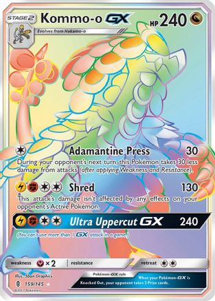 Image of Kommo-o GX (159/145) [Sun & Moon: Guardians Rising]