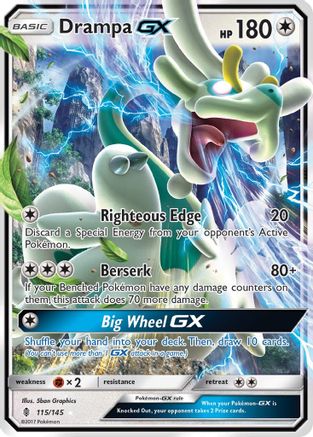 Image of Drampa GX (115/145) [Sun & Moon: Guardians Rising]