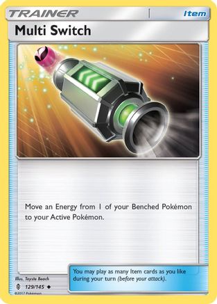 Image of Multi Switch (129/145) [Sun & Moon: Guardians Rising]
