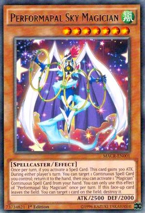 Image of Performapal Sky Magician [MACR-EN001] Rare